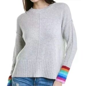 ALASHAN 100% Cashmere Grey Sweater